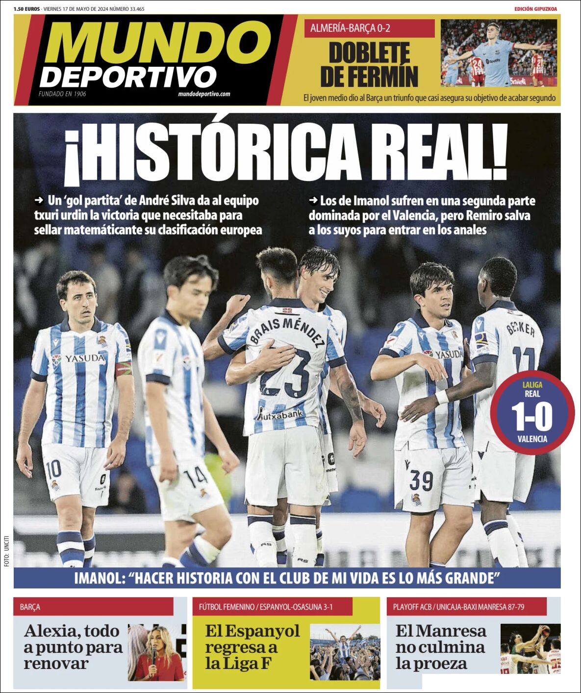 Mundo Deportivo Guipuzcoa