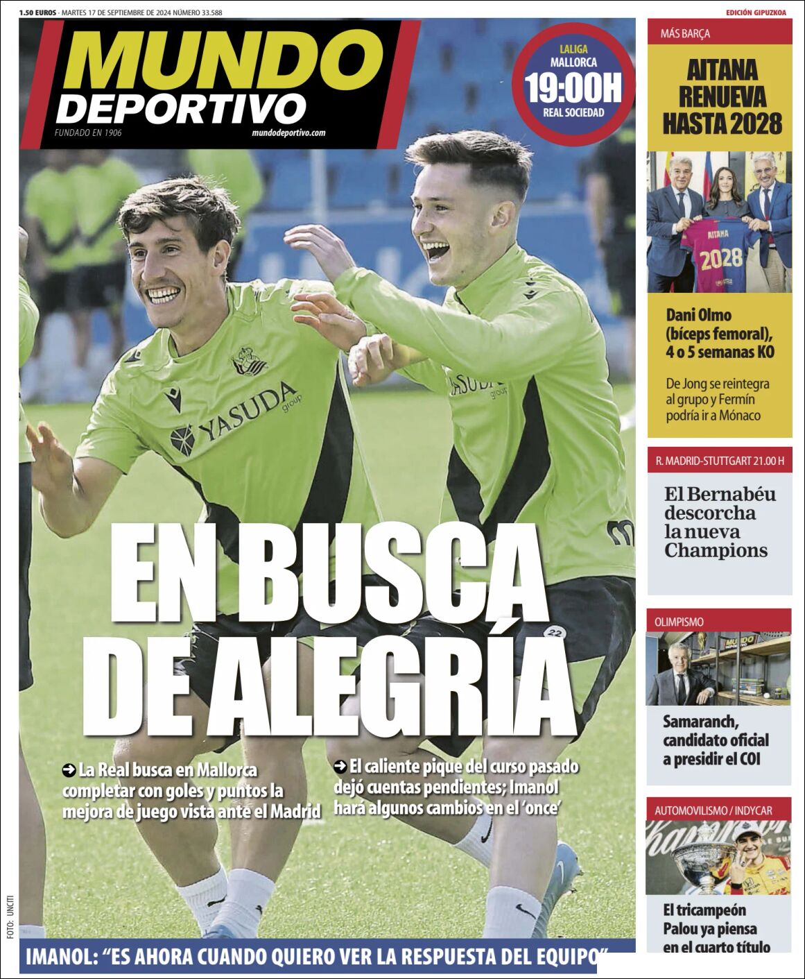 Mundo Deportivo Guipuzcoa