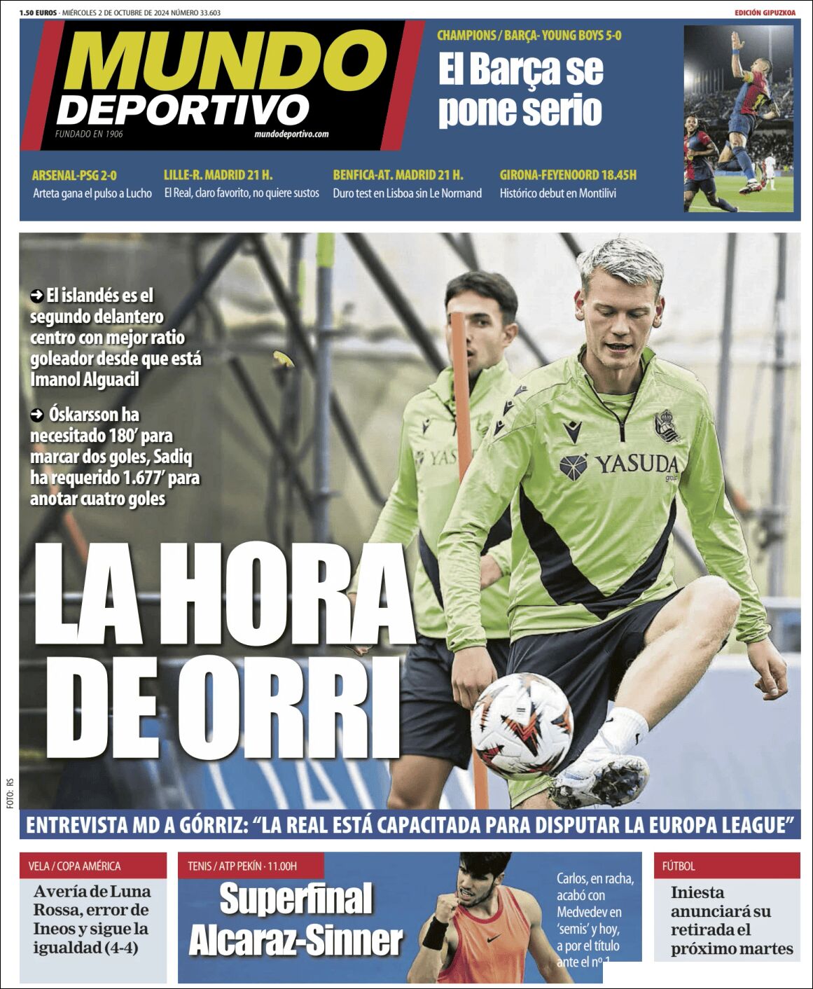 Mundo Deportivo Guipuzcoa