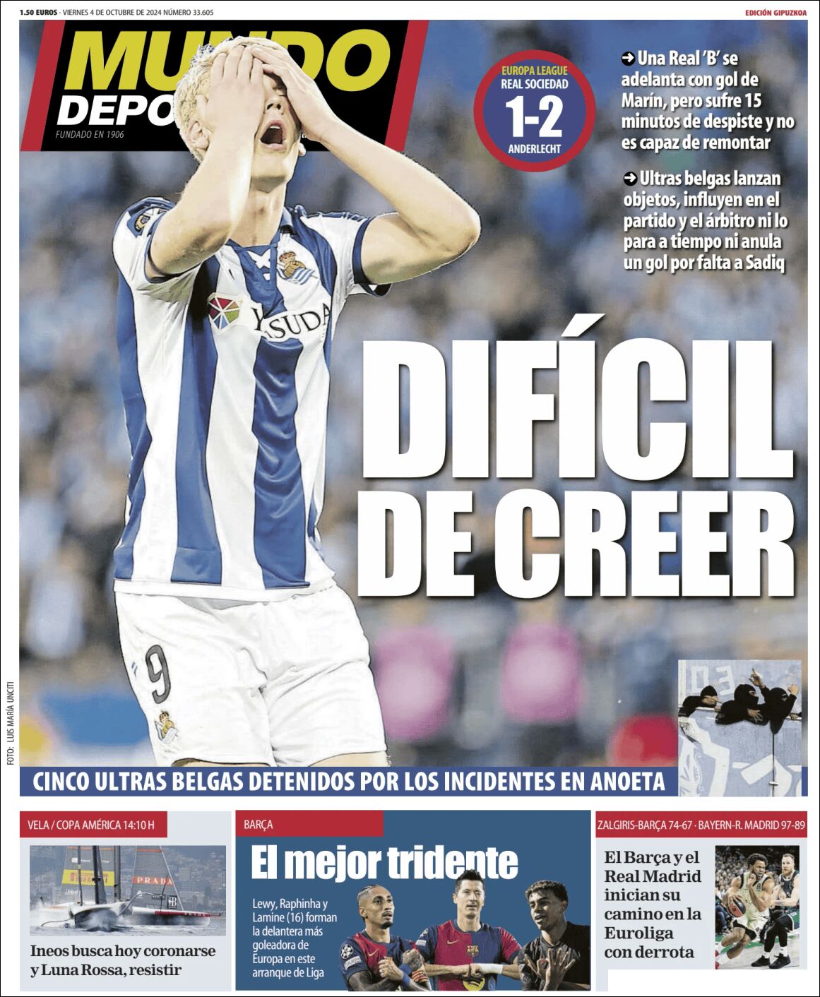 Mundo Deportivo Guipuzcoa