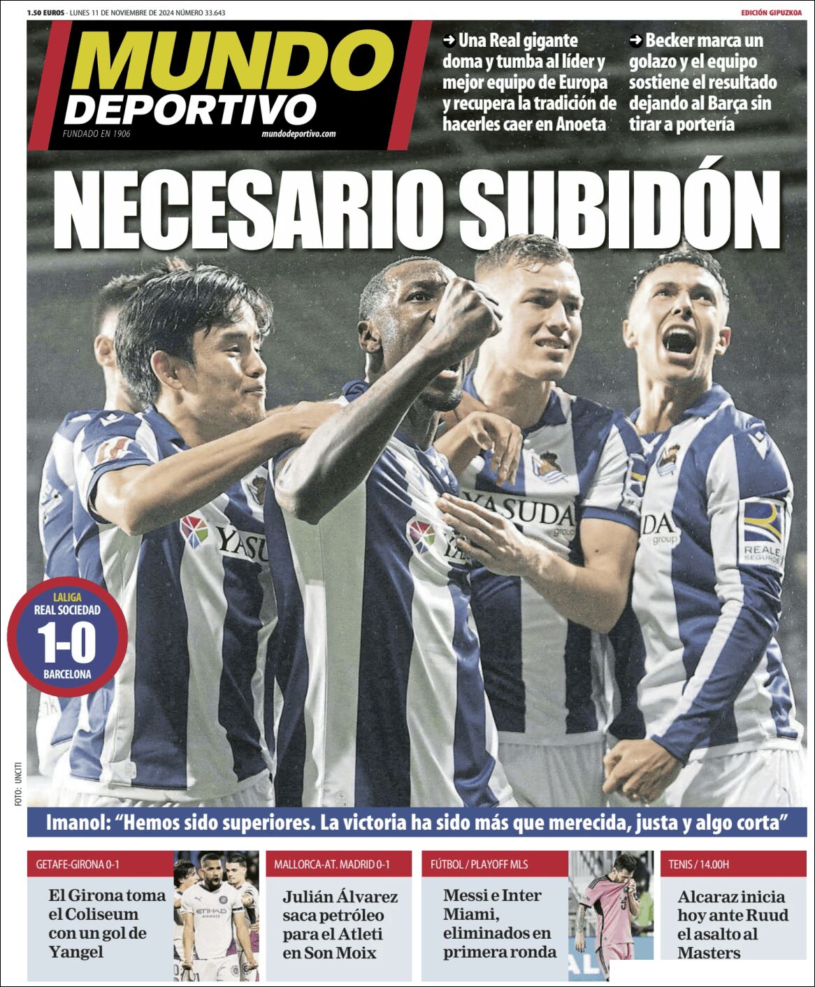 Mundo Deportivo Guipuzcoa