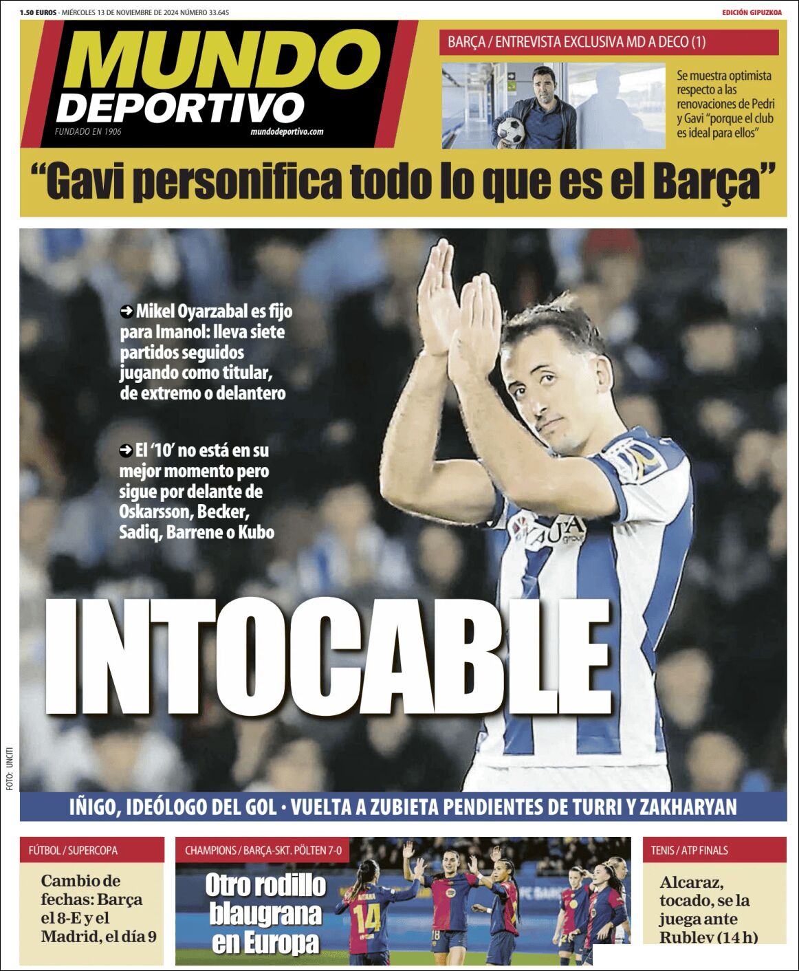 Mundo Deportivo Guipuzcoa