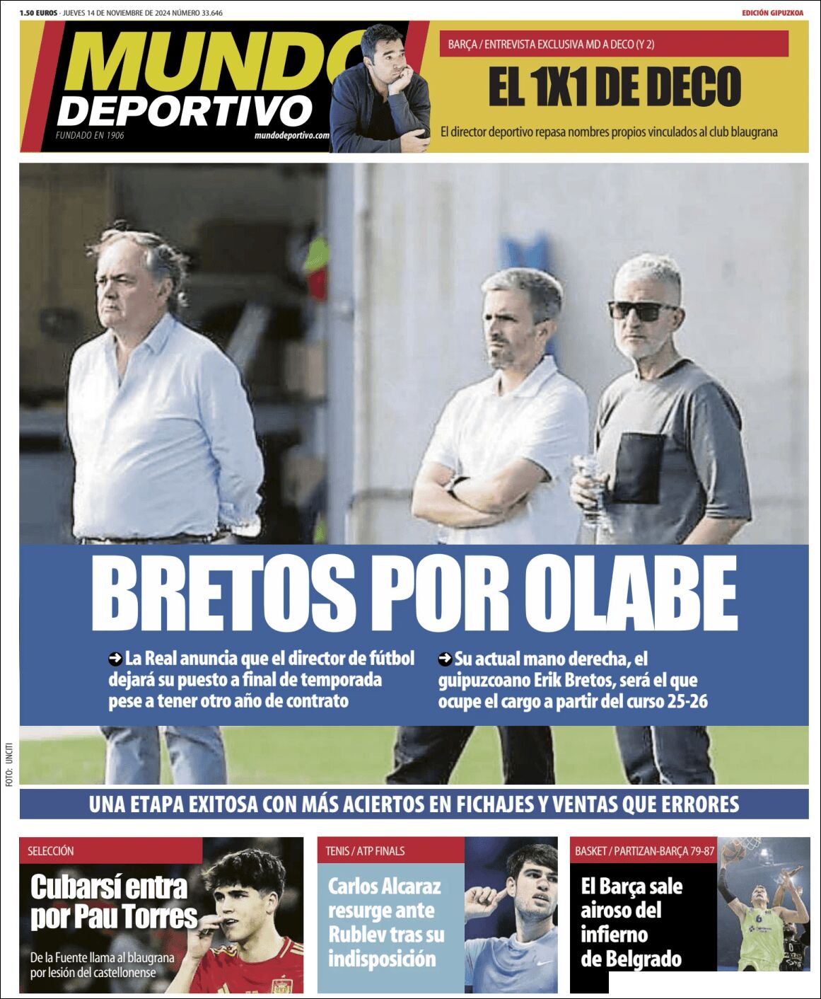 Mundo Deportivo Guipuzcoa