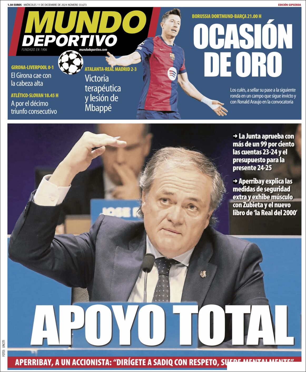 Mundo Deportivo Guipuzcoa