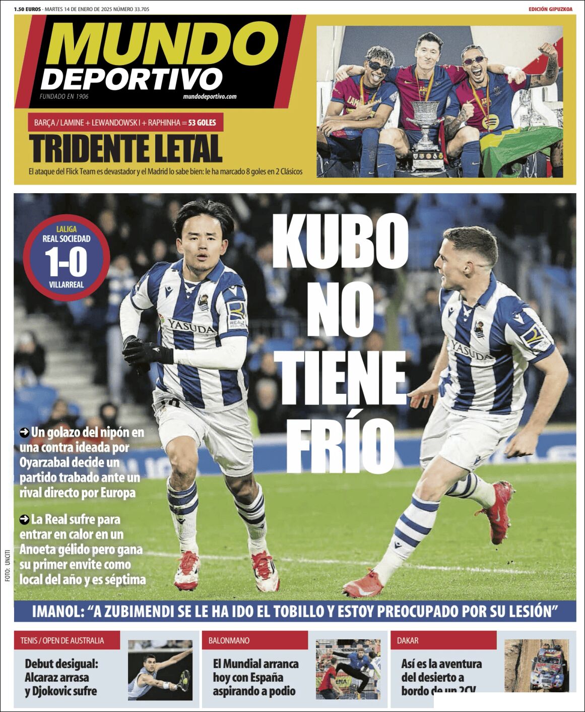 Mundo Deportivo Guipuzcoa