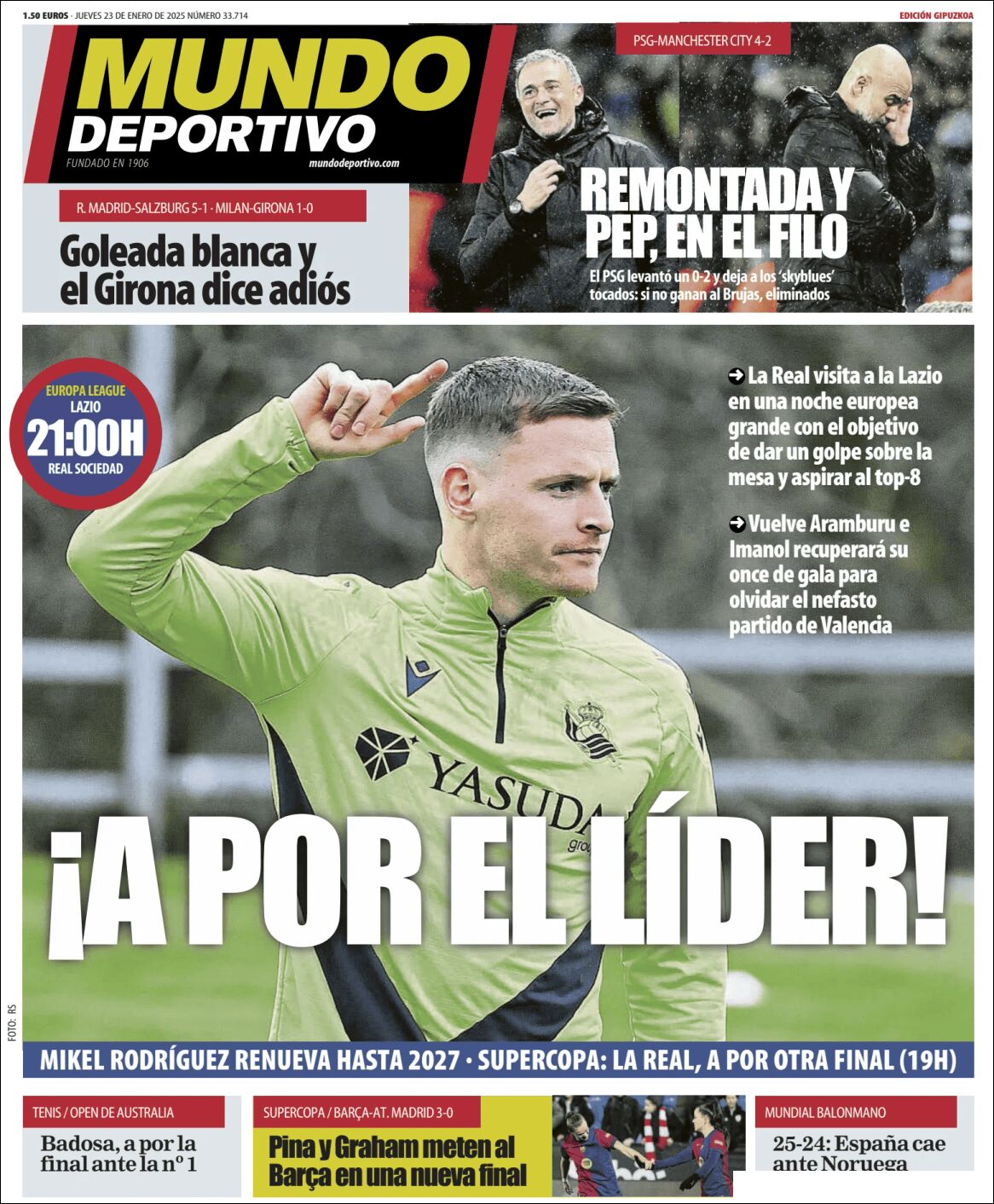 Mundo Deportivo Guipuzcoa