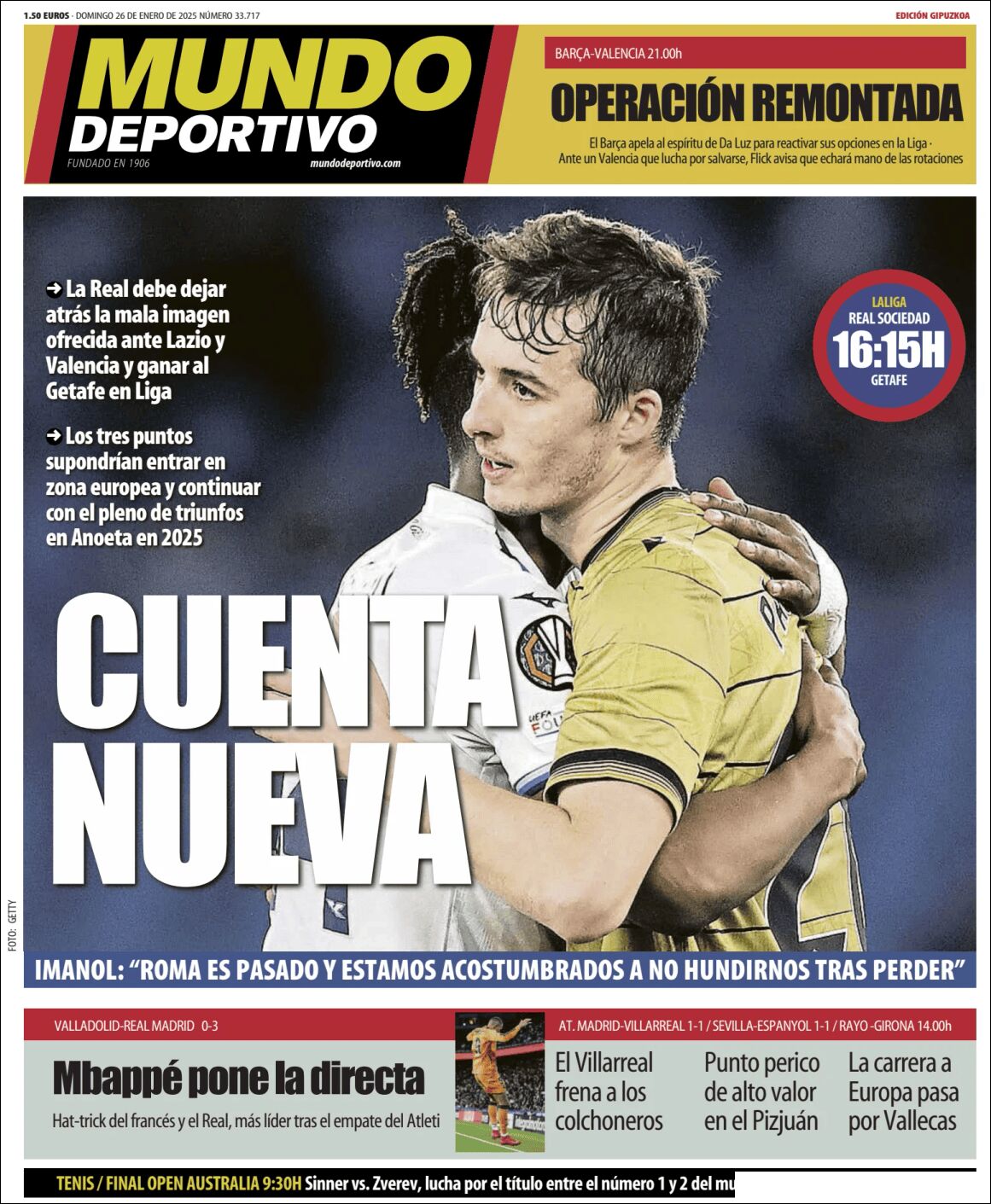 Mundo Deportivo Guipuzcoa