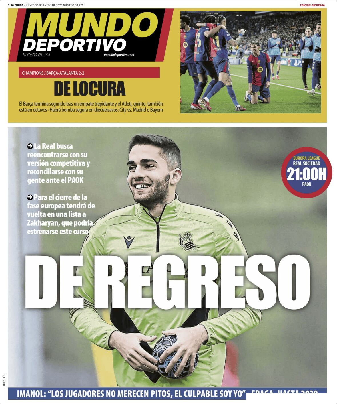 Mundo Deportivo Guipuzcoa