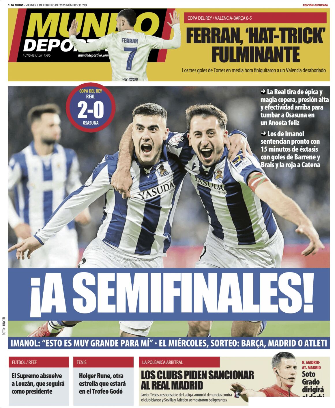 Mundo Deportivo Guipuzcoa