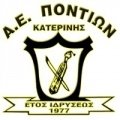 Escudo del AE Pontion Katerinis