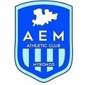 Escudo del AE Mykonou