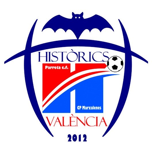 Escudo del CF Historics de Valencia 'e