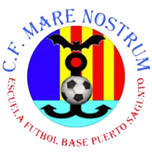 Escudo del CF Mare Nostrum Pto. Sagunt