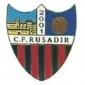 Escudo del CF Rusadir B