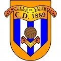 Escudo del CD 1889 Escuela Futbol Base