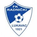 Escudo del FK Radnički Lukavac