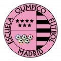 Escudo del CDE Olimpico De Madrid A Fe