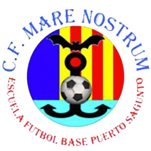 Escudo del CF Mare Nostrum Pto. Sagunt