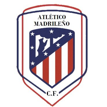 Escudo del Atletico Madrileño Sub 8 B