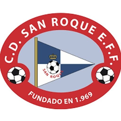Escudo del CD San Roque EFF B