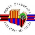 Escudo del P. Blaugrana S. Cugat A