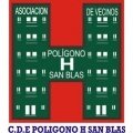Escudo del Club Poligono H San Blas B