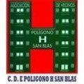 Escudo del Club Poligono H San Blas B