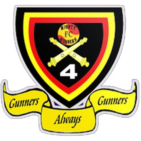 Escudo del Mighty Gunners