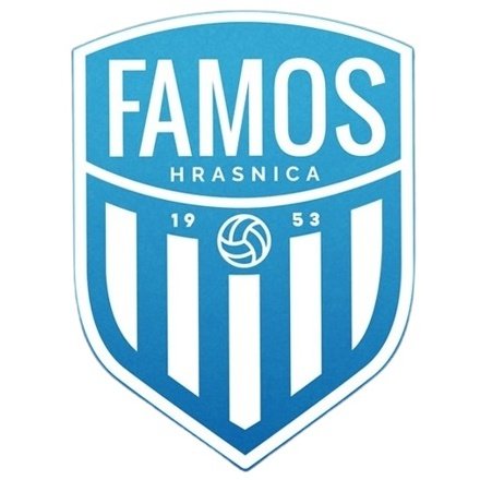 Escudo del FK Famos Hrasnica