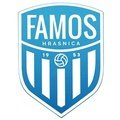 Escudo del FK Famos Hrasnica
