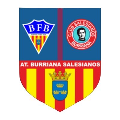 Escudo del C.F. At. Burriana - Salesia