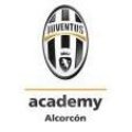 Escudo del E Juventus Academy Alcorcon