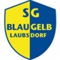 Escudo del Blau Gelb Laubsdorf