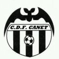 Escudo del CD de Futbol Canet A