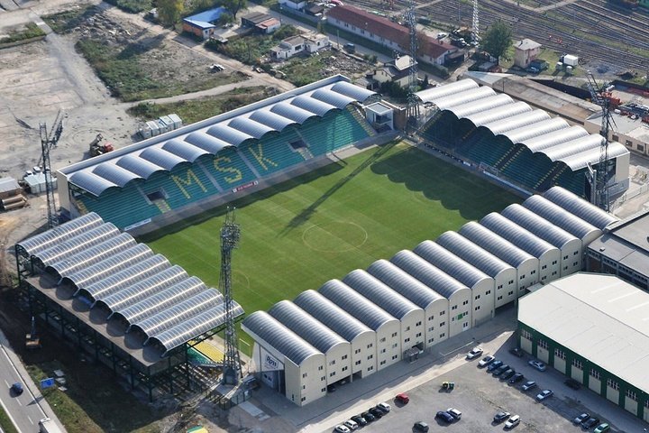 General information about the stadium Štadión Pod Dubňom