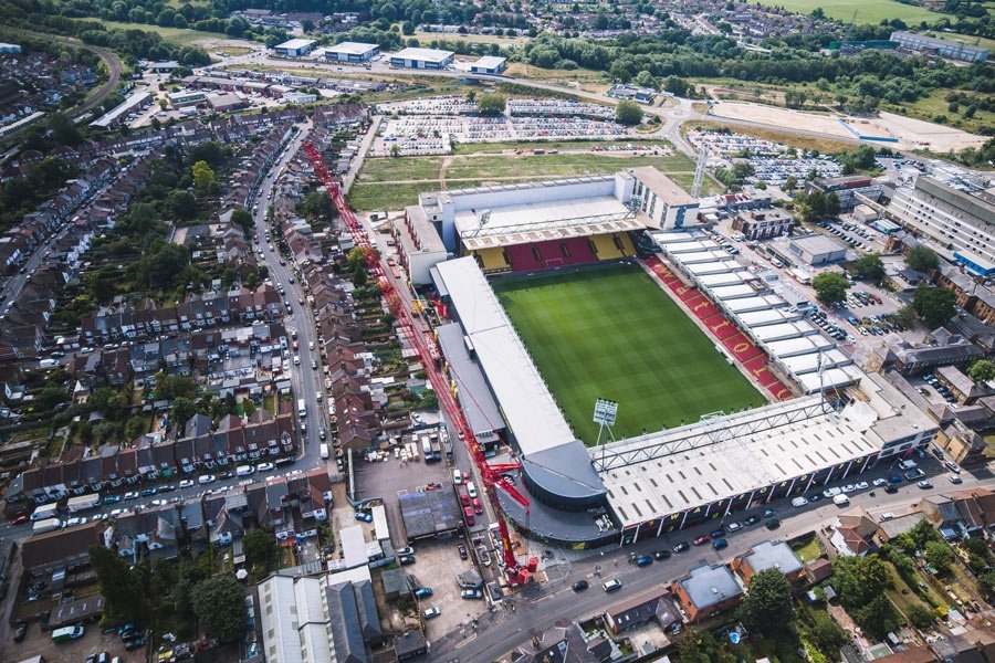 Atlas entregar Intestinos Premier League: Estadios de la competición