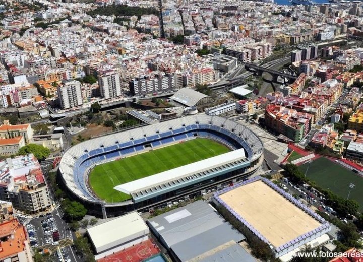 General information about the stadium Heliodoro Rodríguez López