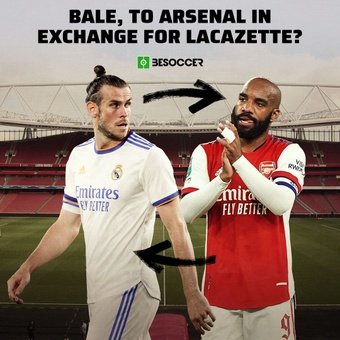 Bale, to Arsenal in exchange for Lacazette?, 08/02/2022