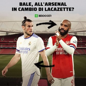 Bale, allArsenal in cambio di Lacazette?, 08/02/2022