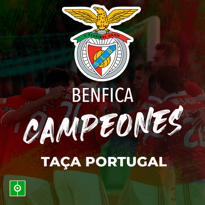 Benfica, campeones Taça Portugal