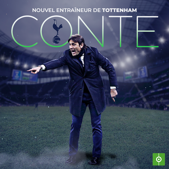 Conte, nouvel entraîneur de Tottenham, 08/02/2022