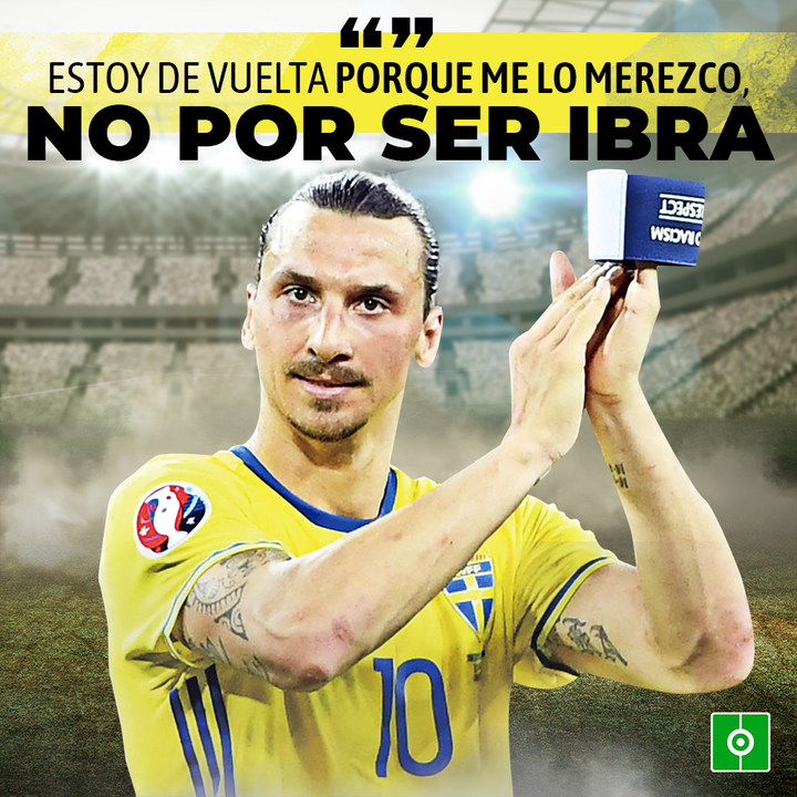 Ibra cita sobre la selección sueca