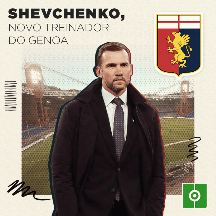 Shevchenko, novo treinador do Genoa
