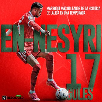 En Nesyri, marroquí más goleador de la historia de , 08/02/2022