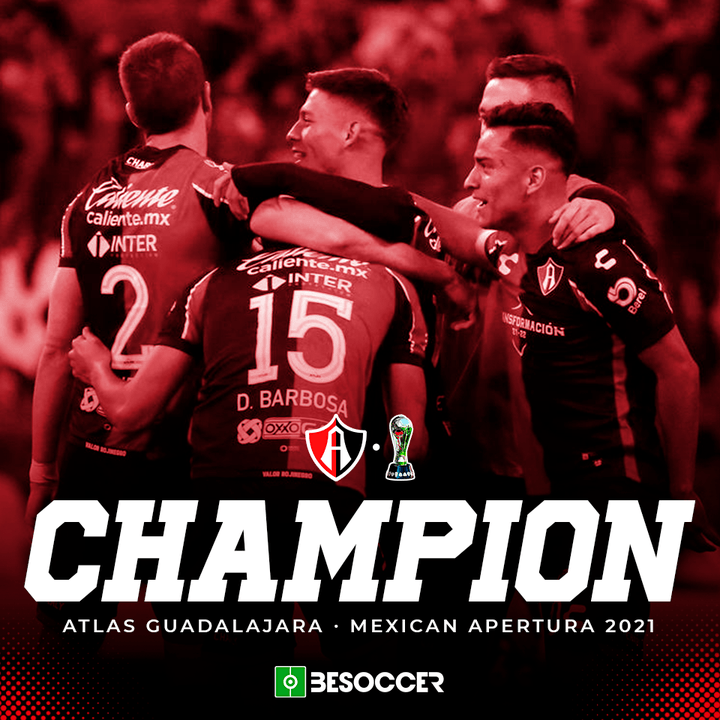 Atlas champions MX Apertura