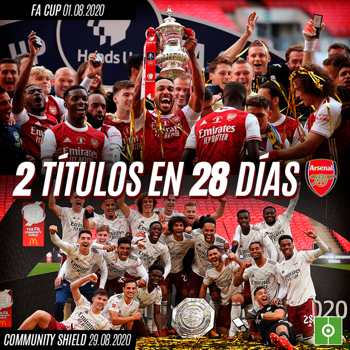 2 títulos en 28 días