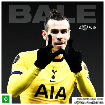 Bale gol y asistencia, 08/02/2022