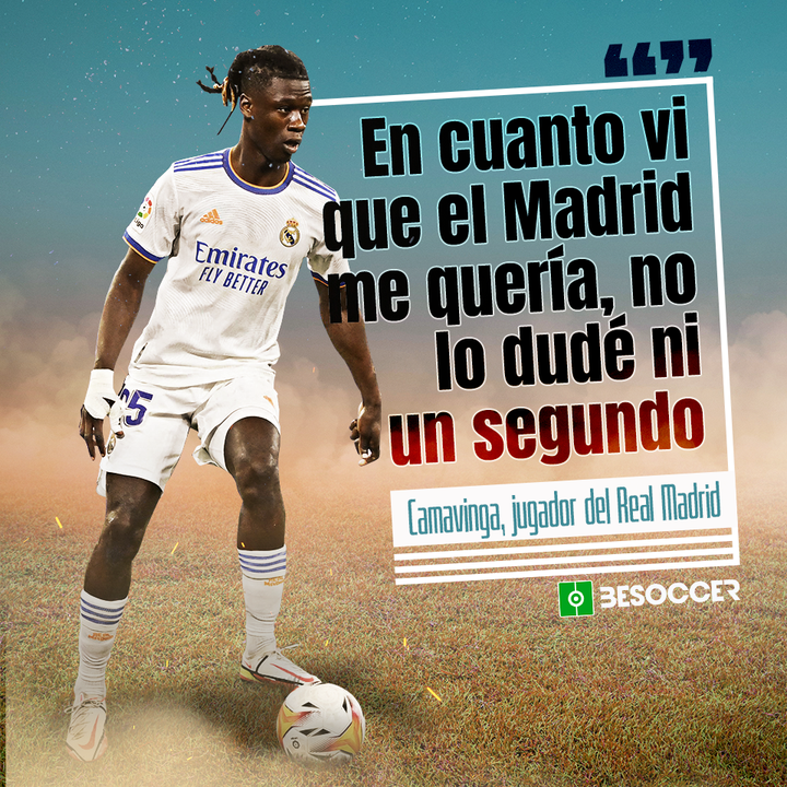 Cita Camavinga sobre el Madrid