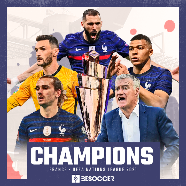 Champions france UEFA Nations League 2021