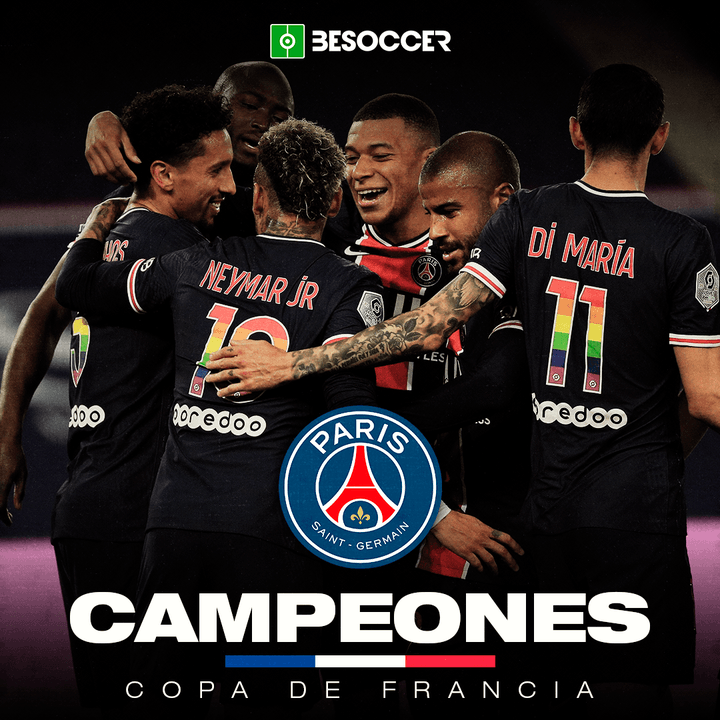 PSG campeón Copa de Francia
